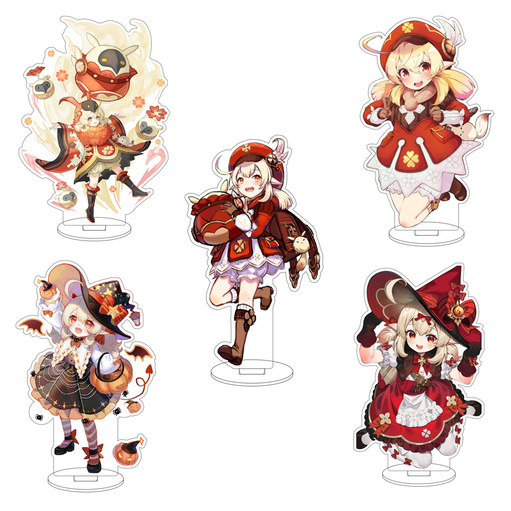 16CM Anime Genshin Impact Klee - Desk Accessories 评论和价格
