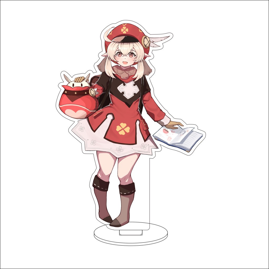 16CM Anime Genshin Impact Klee - Desk Accessories 评论和价格